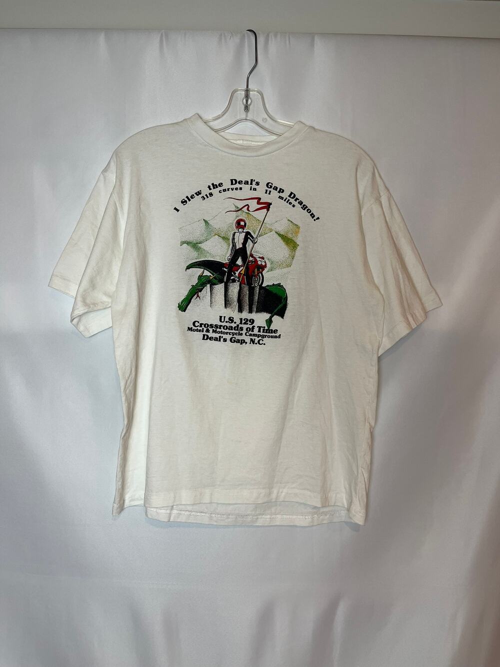 Devil’s Gap / Tail of the Dragon US 129 Double-Sided Tee — Era Unknown - Tagless